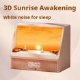 thumbnail image 2 of SharkTRUE Sunrise Alarm Clock for Bedrooms,White Noise Machine with Night Light,Creative Simulated Sunrise Animation withModes,Digital Alarms Clock,Wake Up Light SunLamp for Heavy Sleepers, 2 of 10