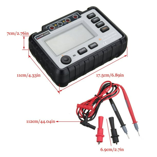Newly Upgraded Version Vc60B + Digital Insulation Resistance Tester