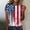 White, variant on 4th of July Shirts for Women: American Flag Tee USA Red White Blue Top Patriotic Crew Neck T Shirt