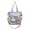 Light Pink, variant on Vibrant Casual Shoulder Sack, Multi-Pocket Daily Bag with Decorative Pendants, Durable Polyester Tote for Shopping Travel, 17.32 Inch (Light Pink)