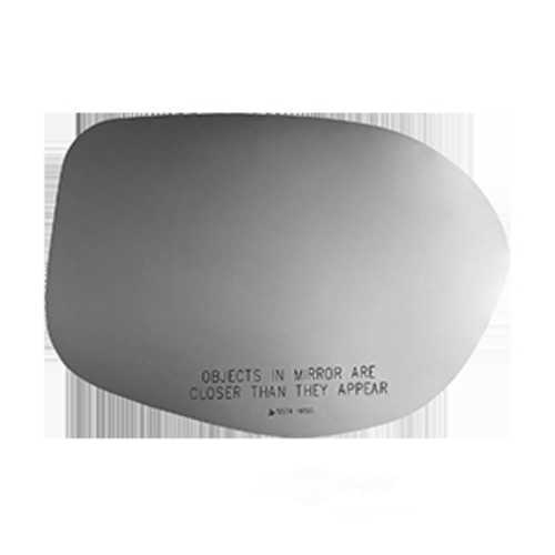 Burco Side View Mirror Replacement Glass with Motor Mount Plate - Clear Glass - 5574HRSG