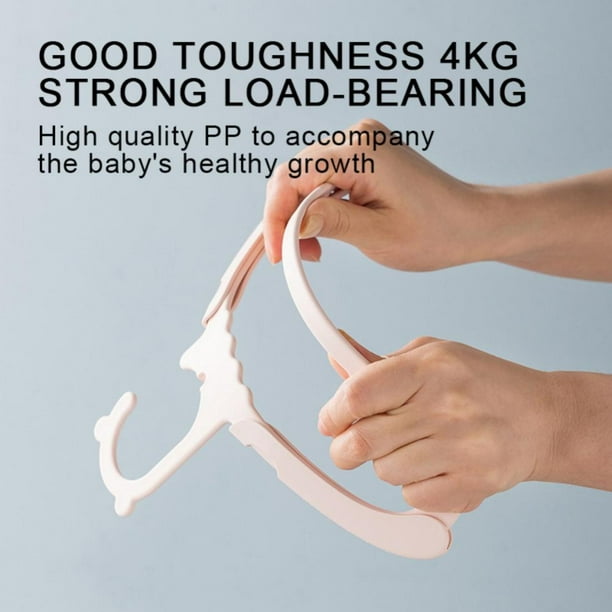 Baby Hangers Non Slip Stackable Baby Racks for Newborn Kid Child
