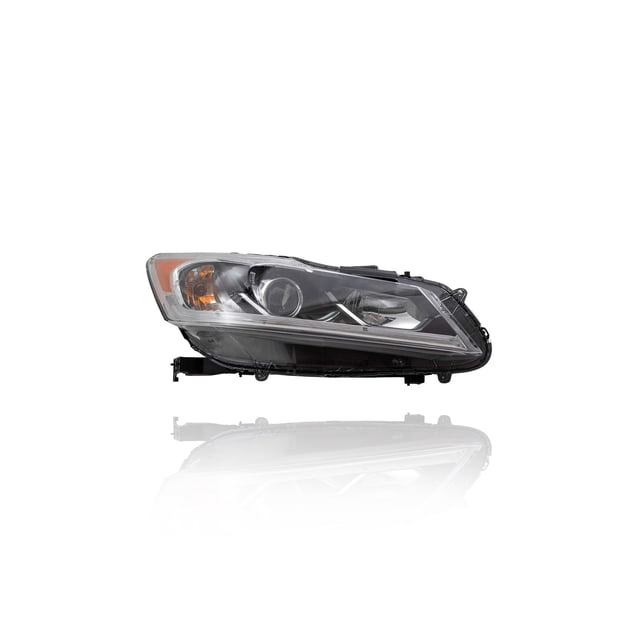 Headlight Assembly - Cooling Direct Fit/For HO2503168 16-17 Honda Accord Sedan LX-Model - Right Hand - Passenger, Halogen-Type, NSF