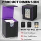 thumbnail image 2 of Caja de cartas Jaffzora para MTG Commander Black&Purple, 2 of 7