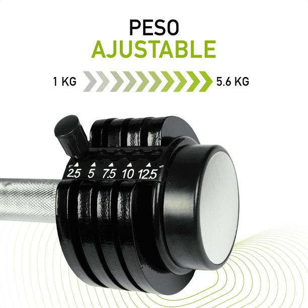 Mancuernas ajustables BODYFIT hasta kg Bodega