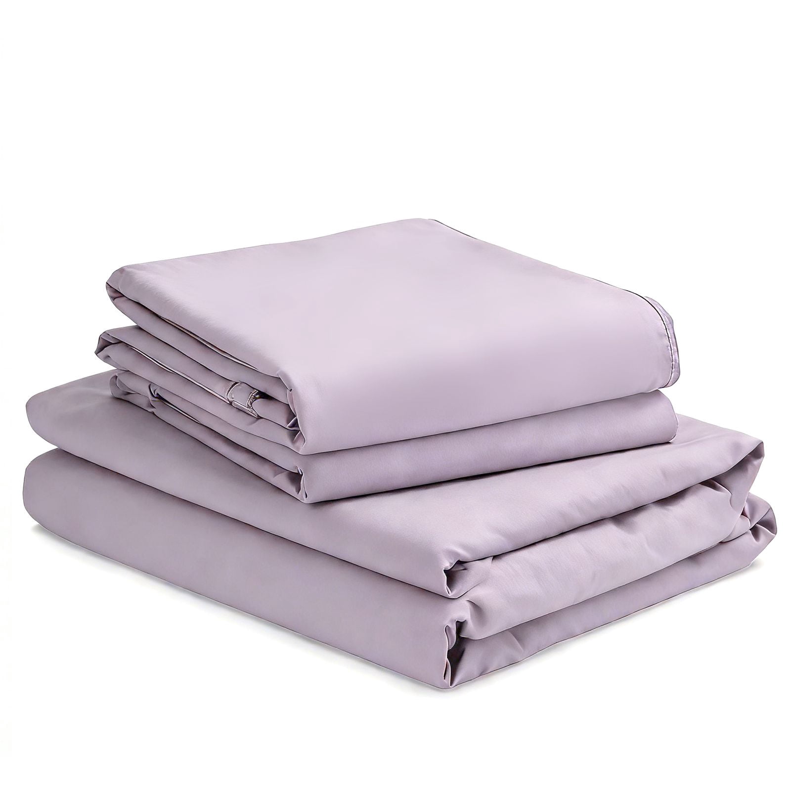 4Pcs Ultra-Soft 85g Sheet and Pillowcase Set, Soft Solid Color, Machine Washable, Suitable For All Seasons, Christmas Comfortable Bedding Set, Available For Single, Double, King, and Queen Beds