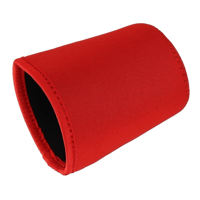 Unique Bargains Neoprene Insulated Reusable Coffee Tea Cup Sleeve Red
