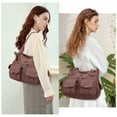thumbnail image 2 of KL928 Women Large Purses Multi-Pocket Handbags PU Leather Tote Bag, 2 of 5