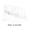 thumbnail image 5 of Housse de Protection UV Imperméable pour Vélo Universel Extérieur, 5 of 5