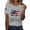 Khaki, variant on USA 250th Anniversary T Shirts for Celebrate 250th Anniversary of America Patriotic Veteran Tee America 250 Merchandise Short-Sleeved Top for Woman