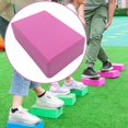 thumbnail image 1 of Piedra de equilibrio para niños CUTICAT Sensory Riverstones Juguetes de juego sensorial Rectángulo Rosa roja, 1 of 8