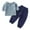 Type K, variant on GYRATEDREAM Infant Baby Boys Fashion Outfits Toddler Long Sleeve Crewneck Solid Color Button down Shirt Top and Jogger Pant Set Kids Casual Spring Fall Clothes for 6M-7T