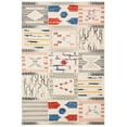 thumbnail image 2 of SAFAVIEH Kilim Thurstan Geometric Area Rug, Ivory/Multi, 4' x 6', 2 of 7