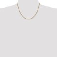 thumbnail image 2 of 14k Yellow Gold 16 Inch 2mm Singapore Chain Necklace Pendant Charm, 2 of 9