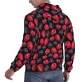 thumbnail image 3 of Hoodies for Men - forest berries pattern Long Sleeve Comfrt Men'S Fashion Hoodies & Sweatshirts, Sweatshirts for Men Hoodies Pullover Clothing Clothes with Pouch, 3 of 7