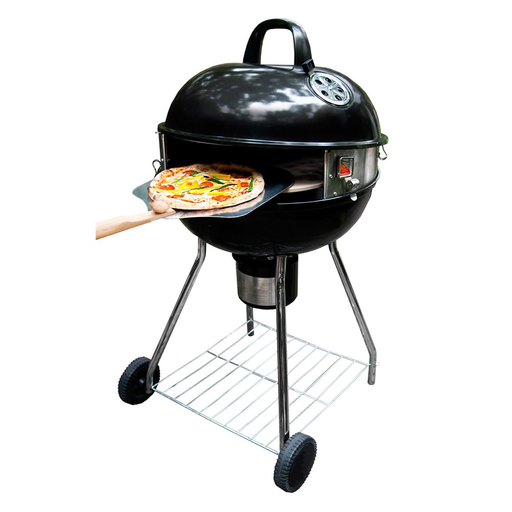 Pizzacraft PizzaQue Deluxe Kettle Grill Pizza Oven Conversion Kit for