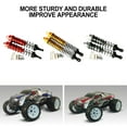 thumbnail image 4 of fastboy Aluminum Alloy 1/8 Front Rear Shock Absorber RC Upgrade Part 2x Wear-resistant Rc Front Rear Shock Absorber For HSP 94762 Blue, 4 of 6