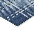 thumbnail image 4 of Addison Rugs Chantille Indoor/Outdoor Transitional Plaid Navy Washable Rectangle Rug, 9' x 12', 4 of 6