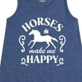 thumbnail image 3 of International Harvester - Horses Make Me Happy - Youth Girls A-line Dress, 3 of 6