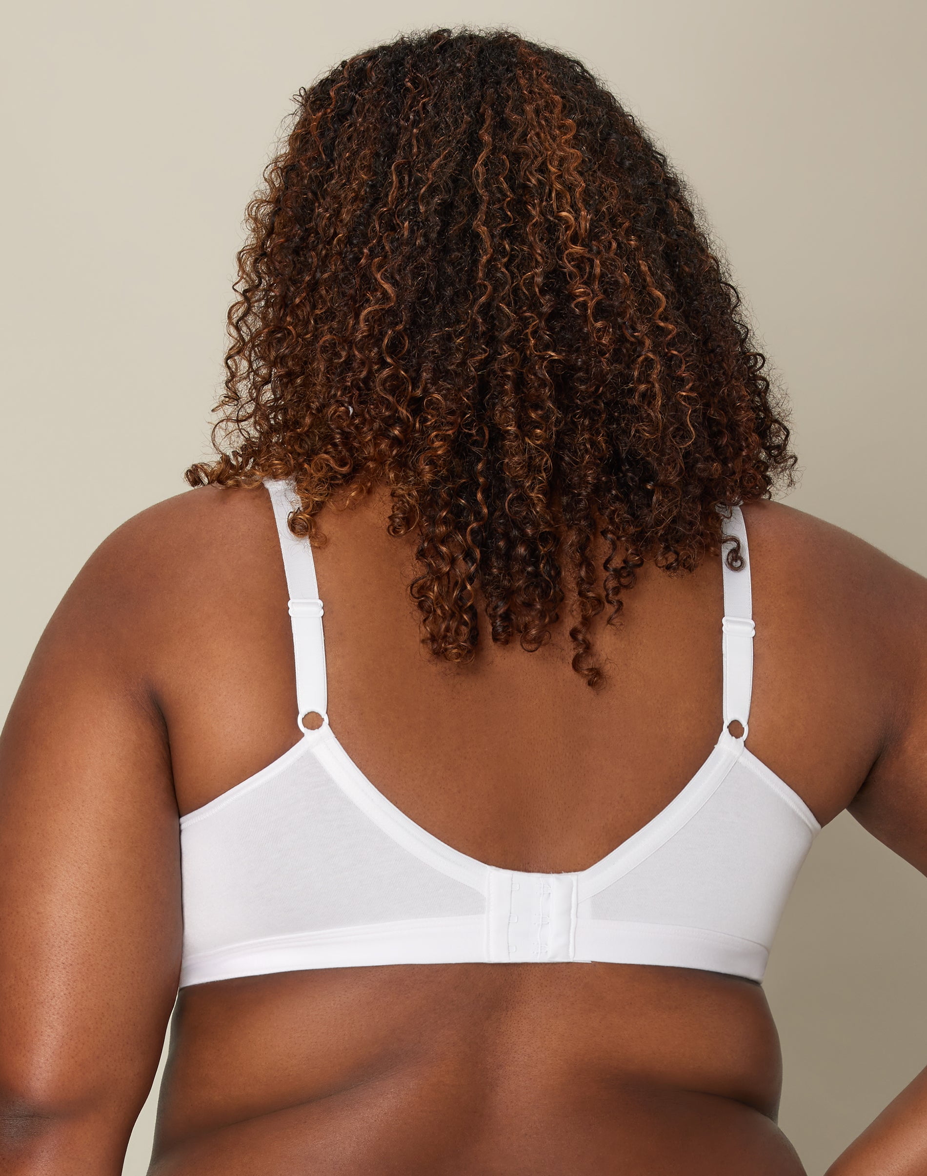 Women's Playtex US474C 18 Hour Ultimate Lift and Support Wirefree Bra (White 36C)