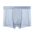 thumbnail image 2 of IAJDKMEK Men's Boxer Briefs - Breathable Thin Underwear for Men, Mid-Rise Skin-Friendly Mens Underwear, Soft Boxer Briefs for Comfort,Blue 4XL, 2 of 5