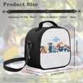 thumbnail image 5 of Anime Lunch Bag Zootopia 2 Insulated Lunch Box Leakproof Cooler Food Cartoon Lunch Containers for Work Travel and Picnic, 5 of 6