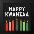 thumbnail image 2 of McKenna, Kathleen Parr 12x12 Black Modern Framed Museum Art Print Titled - Happy Kwanzaa I, 2 of 5
