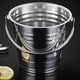 thumbnail image 3 of Beer Cooling Bucket Bar Utensils Champagne Beer Bucket Ice Maker Stainless Steel Wine KTV Bar Kitchen Party, 3 of 11