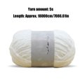 thumbnail image 4 of Wosthever Hilo de terciopelo de 100g y 180m para bufandas, hilos de tejer DIY, gorro cálido para bebé, gorro, hilo de ganchillo, suministros de costura Artesanía No.01, 4 of 6