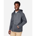 thumbnail image 2 of CORE365 CE808 Unisex Techno Lite Hybrid Hooded Jacket-Carbon-4XL, 2 of 6