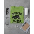 thumbnail image 3 of Opossums Are My Spirit Animal T-Shirt Men -Smartprints Designs, Male x-Large, 3 of 4