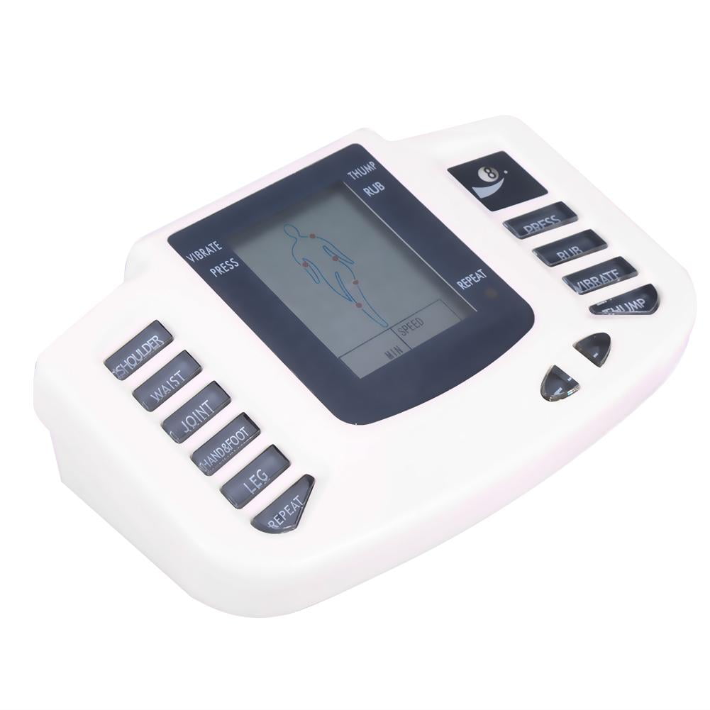 Tebru Digital Electric Pulse Massager, Health Care Device, Multifunctional Digital Electric