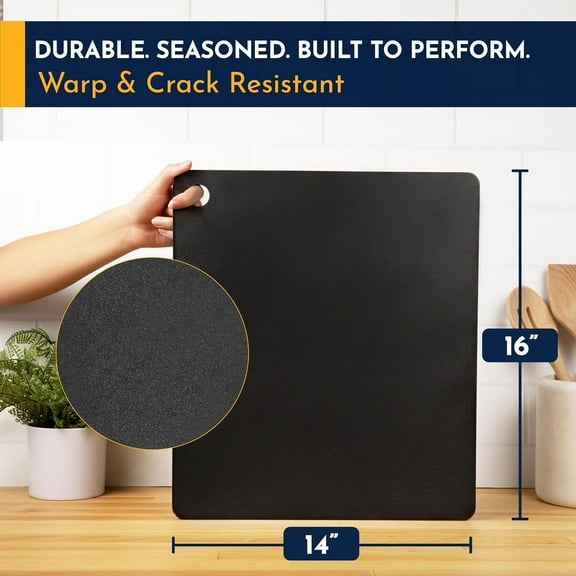 Pizza Steel - Heavy-Duty Carbon Steel Baking Plate for Oven, Grill & Pizza Oven - Pro Pizza Stone for Bread, Sourdough