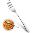 thumbnail image 1 of Vajilla elegante, juego de 16, tenedores de acero inoxidable para una durabilidad inigualable, no tóxicos, sin sabor metálico, perfectos para cenas diarias u ocasiones especiales, acabado espejo, 8, 1 of 1
