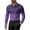 69# Dark Purple, variant on Huankd Men's Wrinkle Free Slim Fit Dress Shirts Formal Long Sleeve Button Down for Wedding Business Dark Green 2XL
