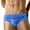 Blue, variant on Mens Swim Thongs Swim Brief Men Bikini Summer Swimsuits Beach Swimwear Briefs (Light Blue,S)