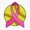 1pcs, variant on Softball Ribbon Cancer Support Sticker