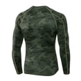 thumbnail image 3 of Gunia Mens Workout Gym Shirts Men Tight Fitting Fitness Sports Training Long Sleeved T Shirt Tees For Running Athletic Sport Tops Tshirts For Men Camo S, 3 of 3