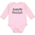 thumbnail image 3 of Inktastic Nashville Tennessee Est.1779 Boys or Girls Long Sleeve Baby Bodysuit, 3 of 5