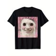 thumbnail image 1 of T-shirt Mélange Doux Ahh / Décontracté Respirant Col Rond Lavable, 1 of 5