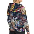 thumbnail image 2 of Harley Quinn Pattern Sweatshirt For Womens Fashion Hoodies Pullover Athletic Daily Hoody Hooded Clothing Gift Medium, 2 of 7