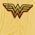 thumbnail image 2 of Wonder Woman Airbrush Ww Women's T Shirt, Banana, Small, 2 of 6