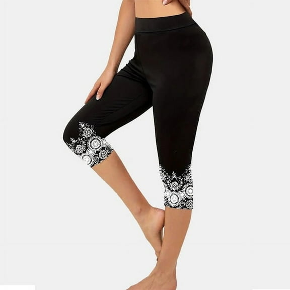 Leggings for Women High Waist Tummy Control Yoga Pants for Workout Plus Size