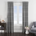 thumbnail image 2 of Bacati Scribbles Rod Pocket Blackout Curtain Panel, 42" x 84", 2 of 3