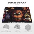 thumbnail image 4 of Lsque Five Nights At Freddy'S Pattern Drying Mat for Kitchen Counter, 18x24 Inch Ultra Absorbent Home Dish Drainer Mats Plate Holder, 4 of 8