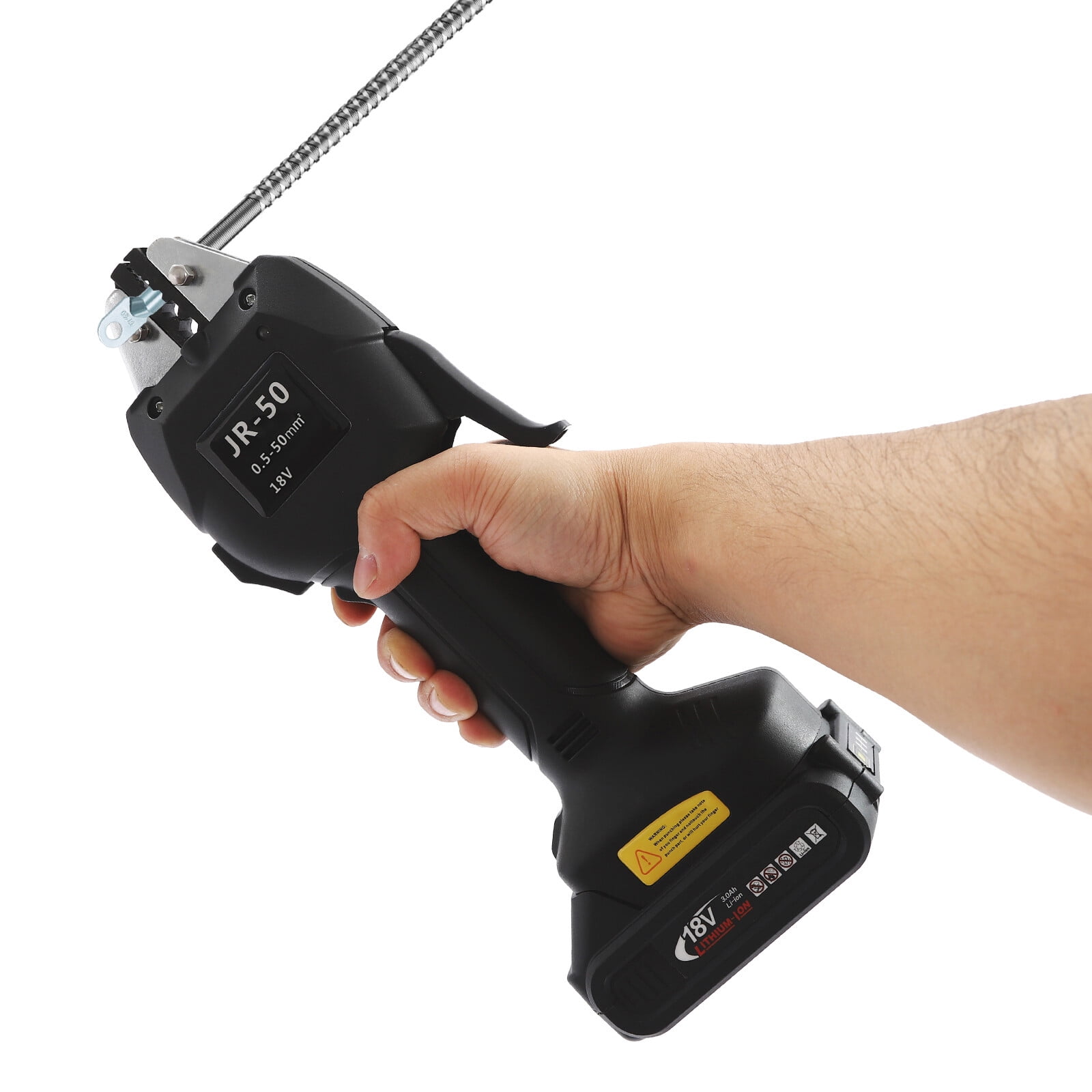 Electric Crimping Pliers Battery-powered Crimping Plier Terminal Crimping Tool for Communication Industry
