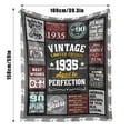 thumbnail image 3 of Hearth & Gear Soft Flannel Throw Blanket For Bed Couch And Sofa Cozy Warm Lightweight All Season Comfort Twin Microfiber Blanket Scented Blanket Heated Blanket for Work U of L Blanket Throw Blankets, 3 of 7