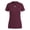Maroon, variant on Women's Creator T-shirt, Short Sleeve Tee with Climalite Technology, Regular Fit Activewear, Sports Training & Casual Wear Shirt, Maroon, 2XL
