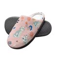 thumbnail image 4 of Psesaysky Winter Fluffy Slippers for Children Indoor and Outdoor Cozy House Slippers Cartoon Animal Slippers, 4 of 7