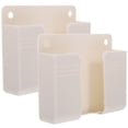 thumbnail image 4 of MasteelfCA 2pcs Universal Remote Control Holder Punch Free Wall Mount Cellphone Organizer, 4 of 7